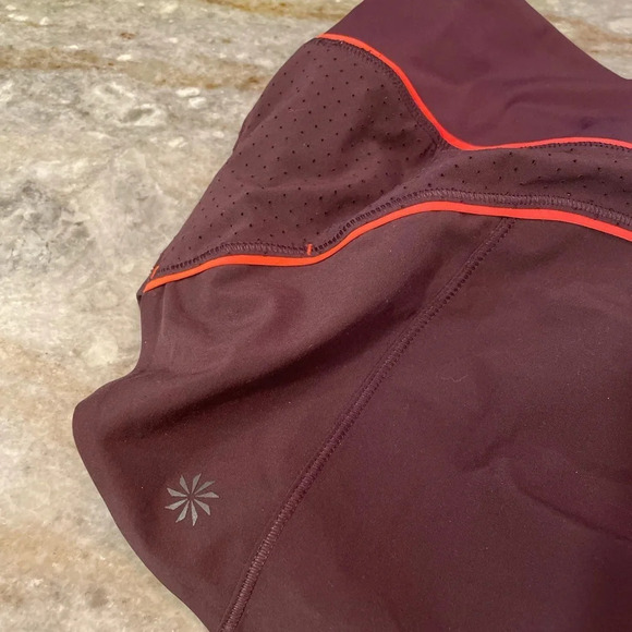 Athleta Summer 2020 Run With it Piping Shorts AGATE PURPLE - Picture 3 of 7